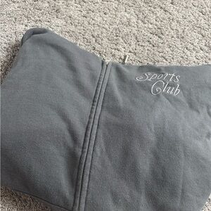 GARAGE Gray Sports Club Zip-Up Jacket